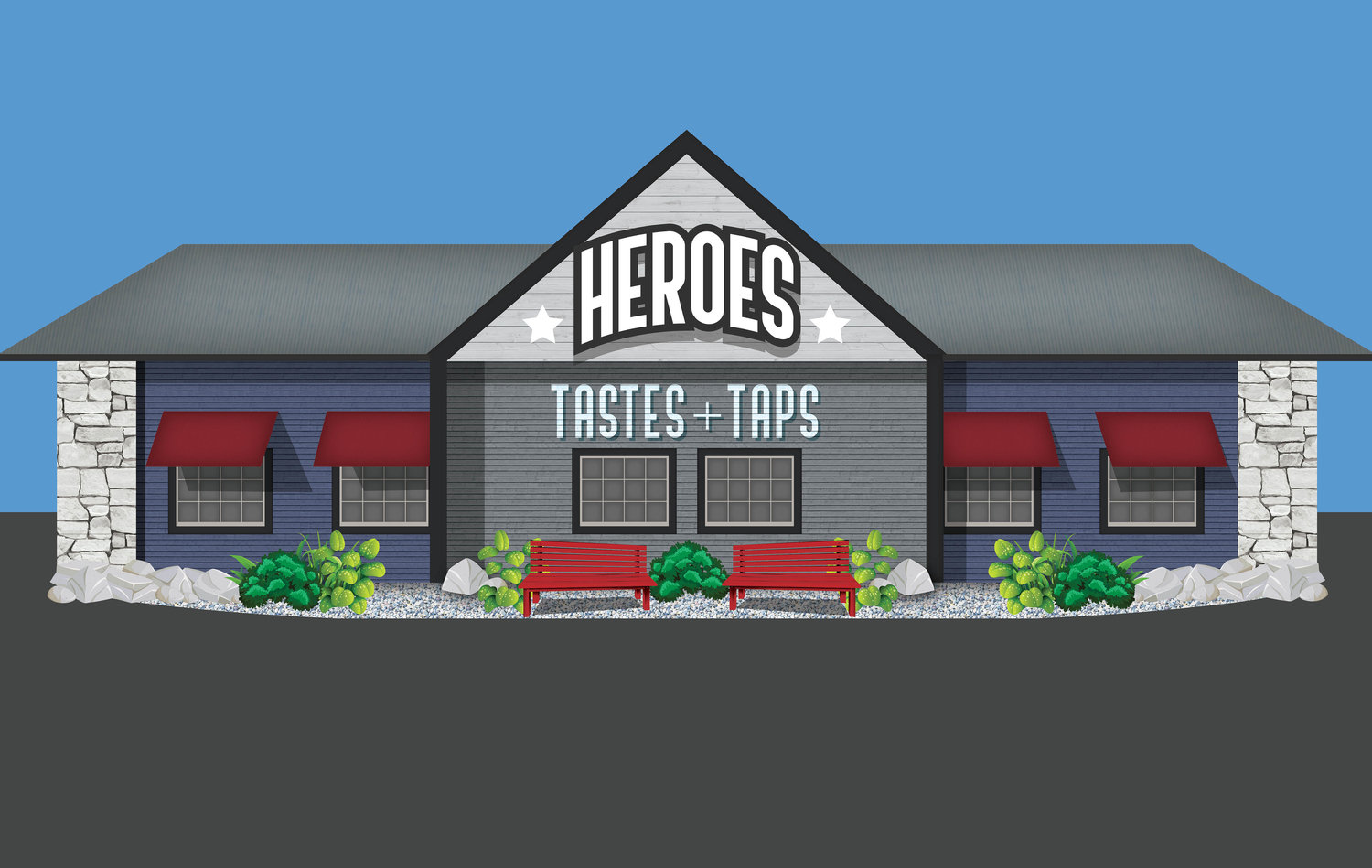 Branson Restaurants is renovating a former Montana Mike's Steakhouse into Heroes Tastes and Taps.